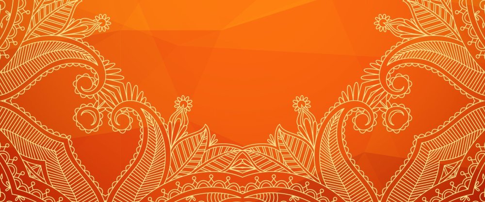 Хохломская роспись паттерн