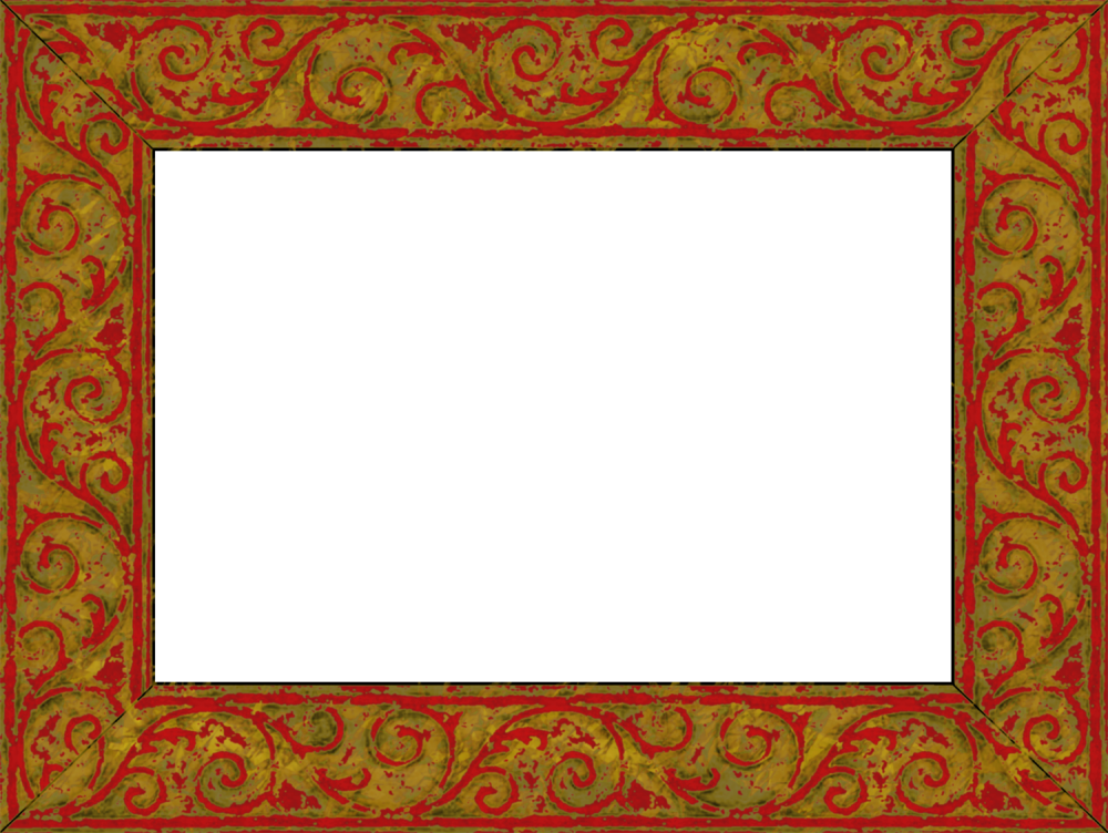 Орнаментная роспись Гжель