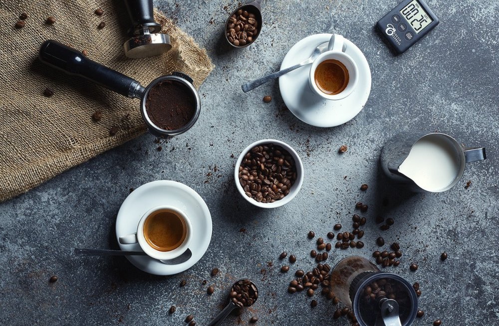 Кофе на столе