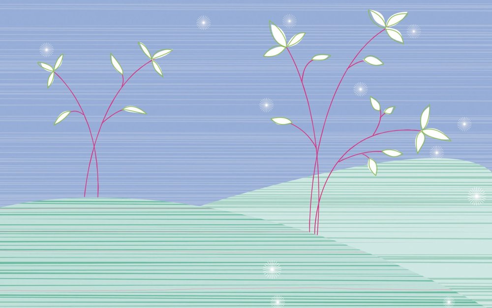 Фон колокольчики