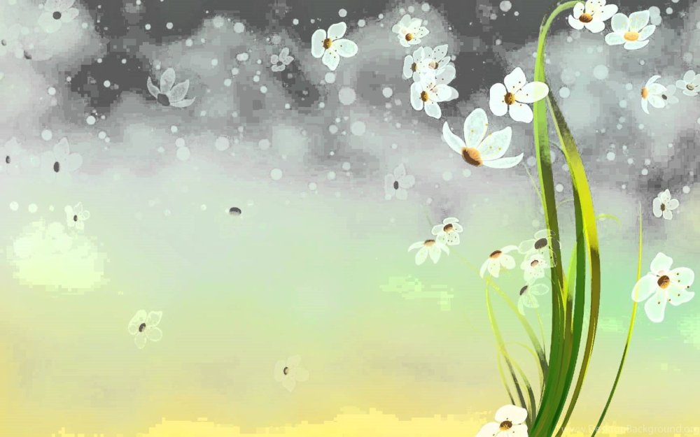 Весенний фон для текста