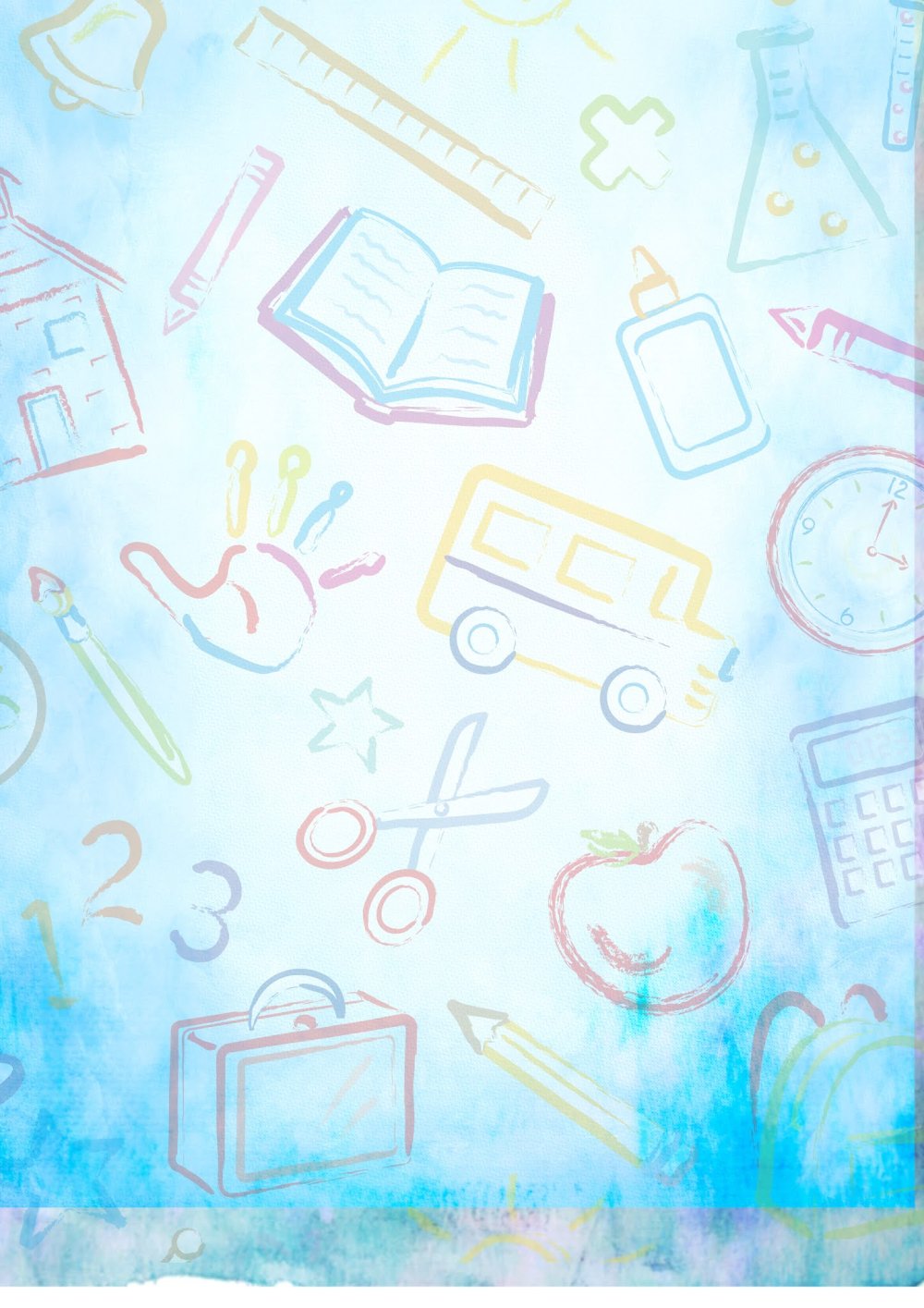 Школьный фон для фотошопа