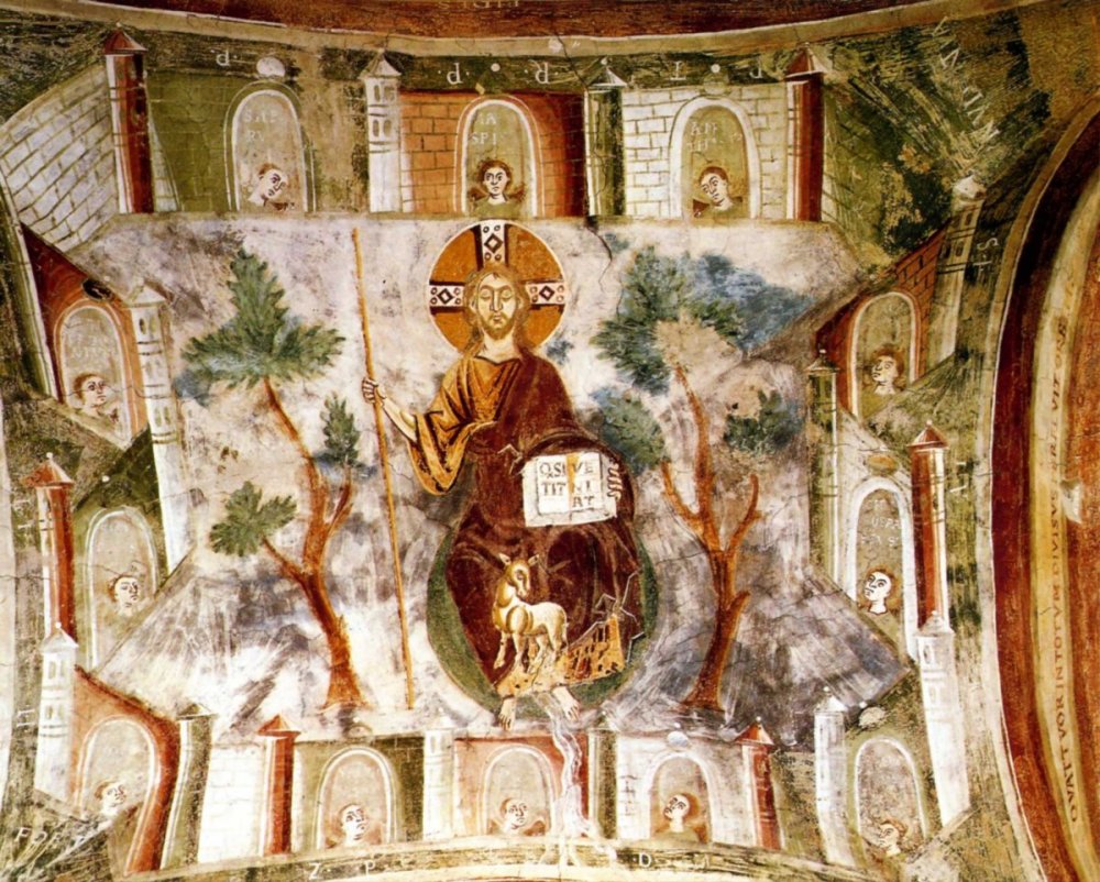 Фрески церкви Сан Пьетро Аль Монте близ Чивате