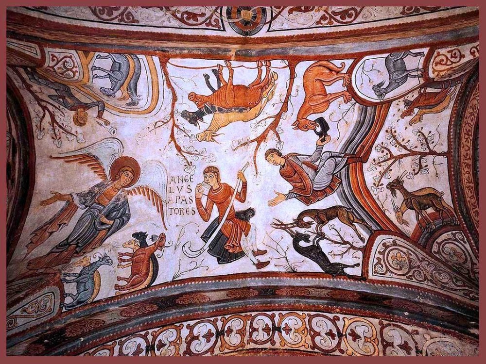 Фрески церкви Сан Исидоро в Леоне