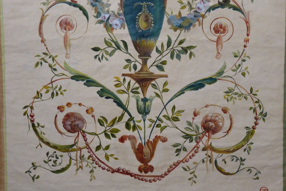 Альфрейная роспись Эрмитаж