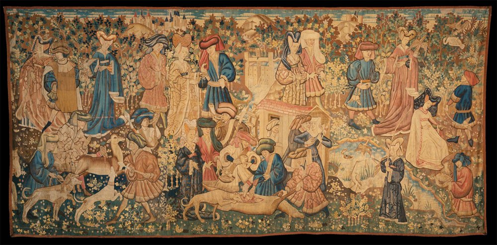 Шпалеры «охота императора Максимилиана»