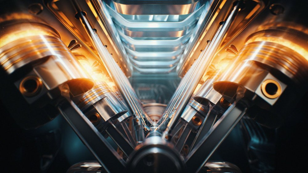 Моторное масло в двигателе