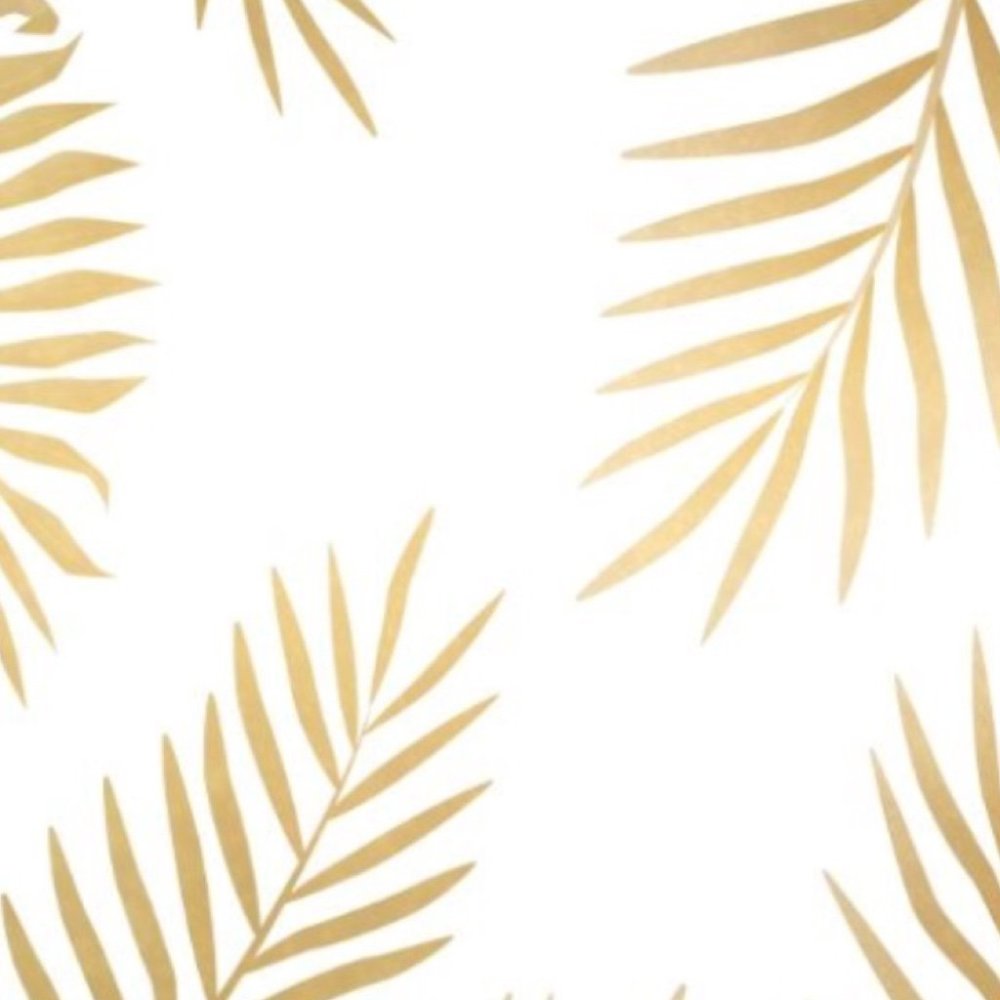 Золотые листья пальмы