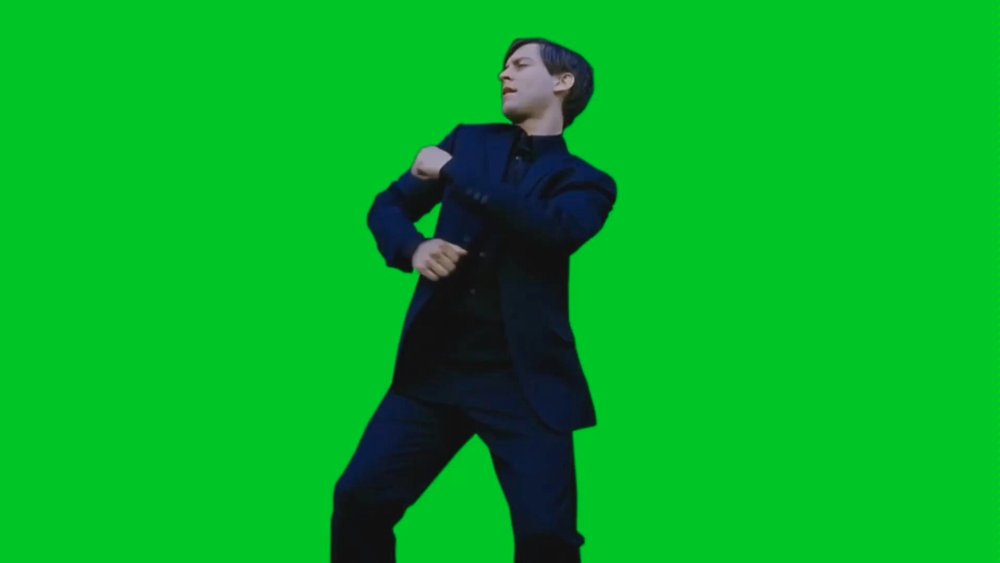 Тоби Магуайр танцует