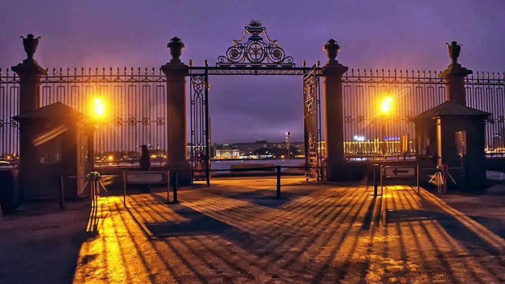 Ночной Санкт-Петербург летний сад