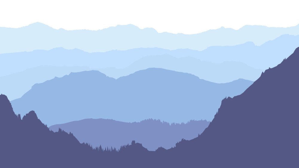 Обои горы Минимализм