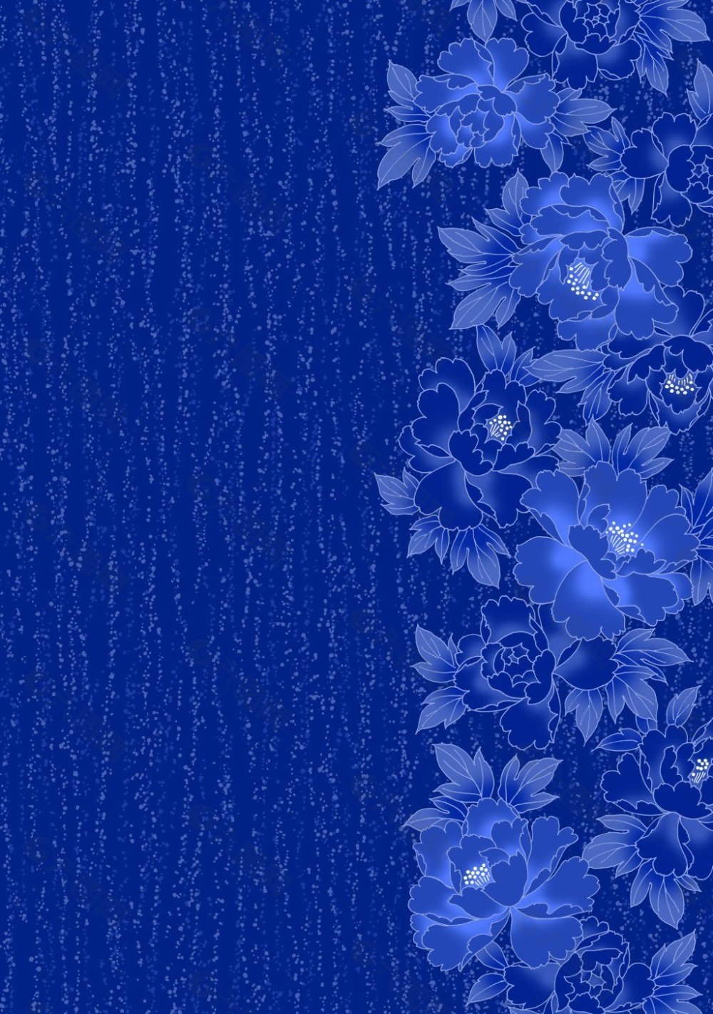 Фон в синих тонах