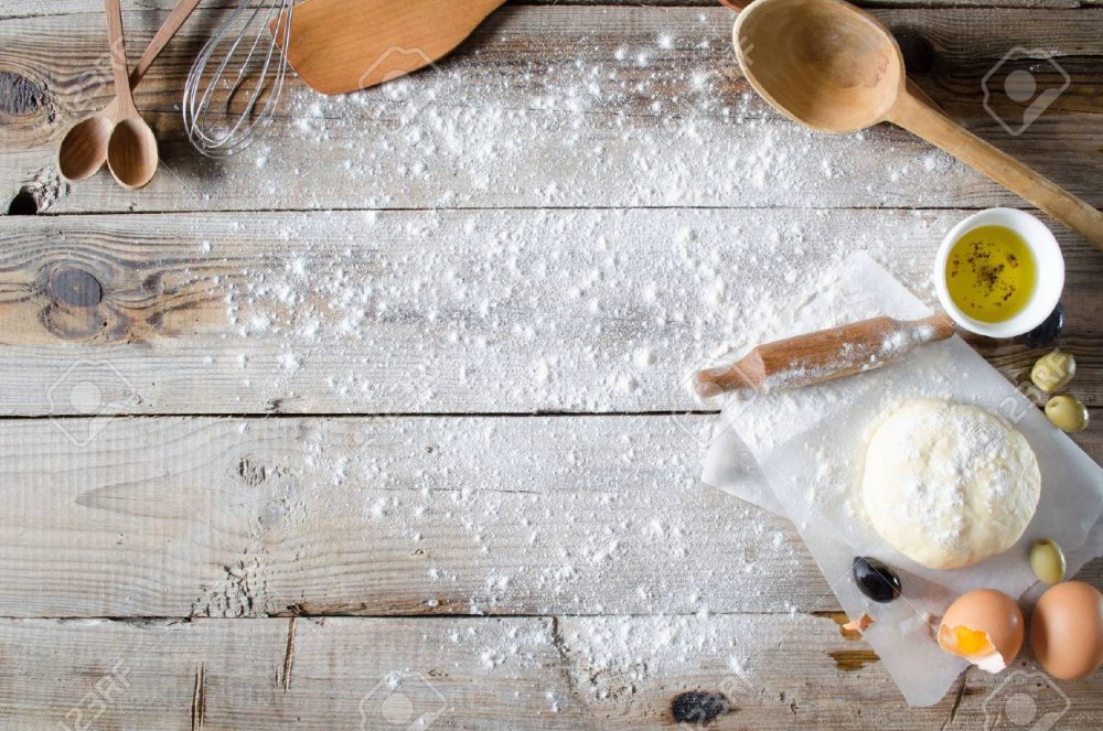 Выпечка на столе