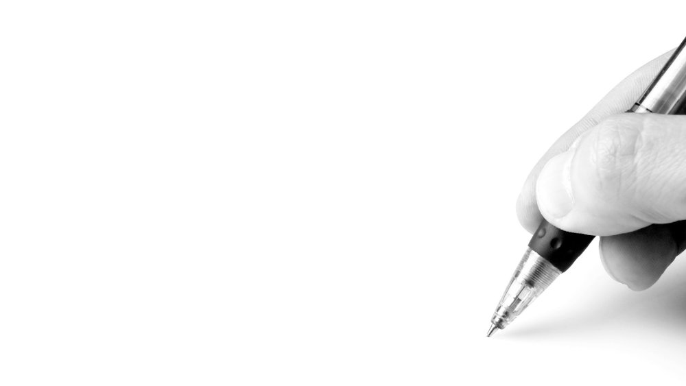 Фон для презентации с ручкой