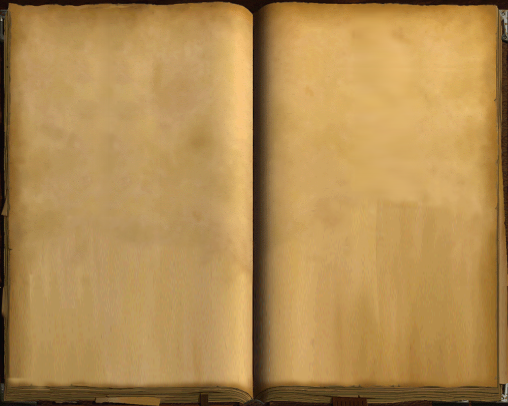 Пустые листы старой книги
