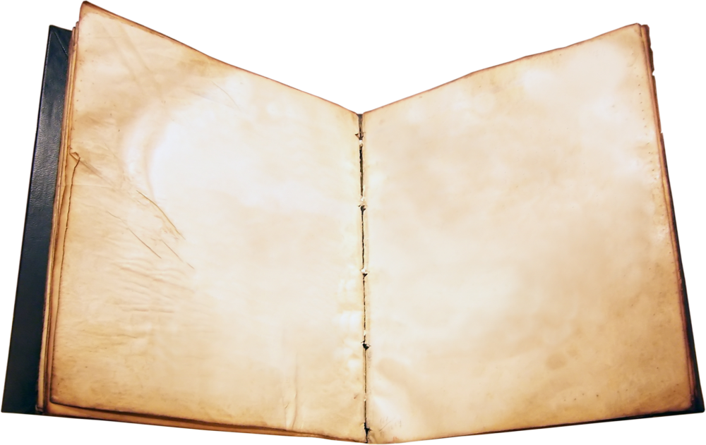 Раскрытый старый фотоальбом