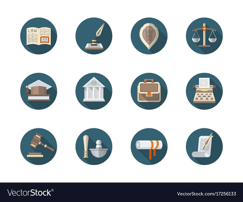 Иконки для юридической компании