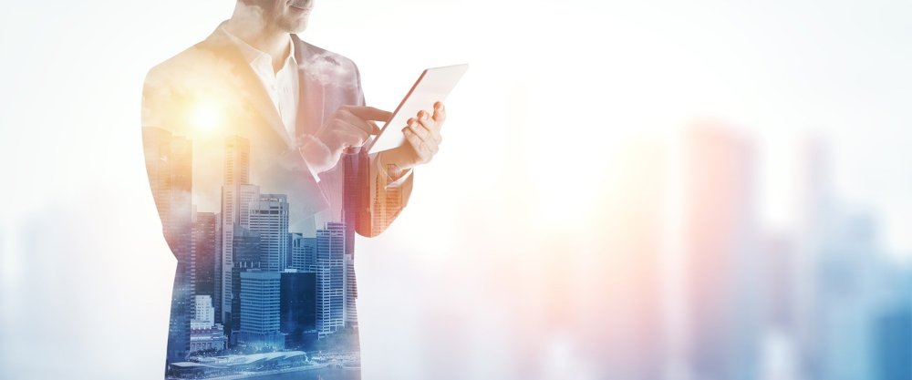 Фон для баннера деловой