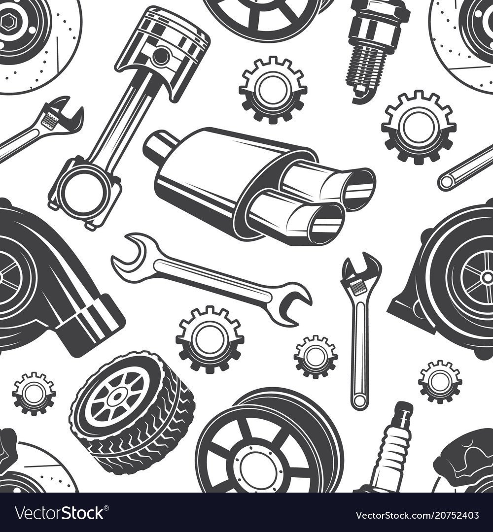 Детали машины вектор