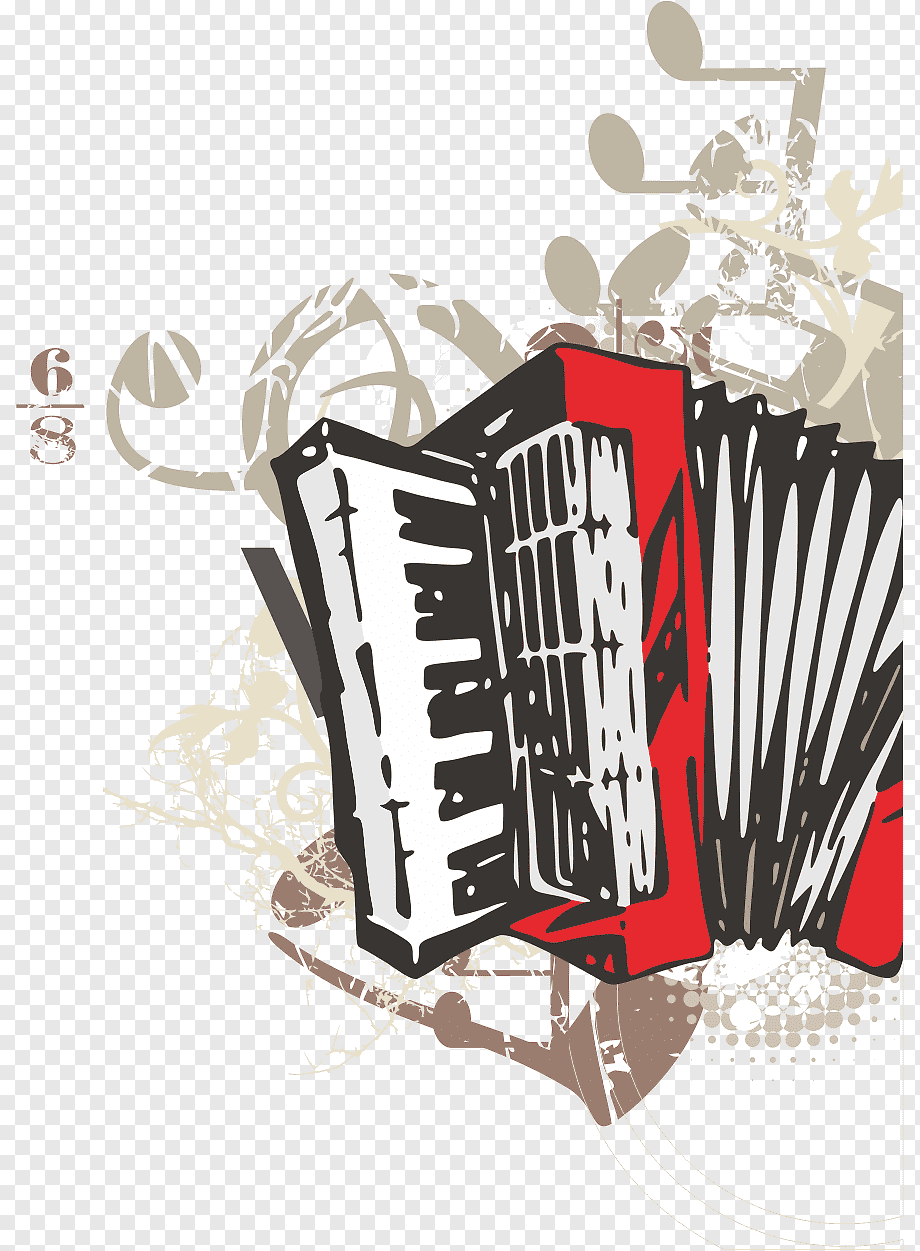 Аккордеон стилизованный