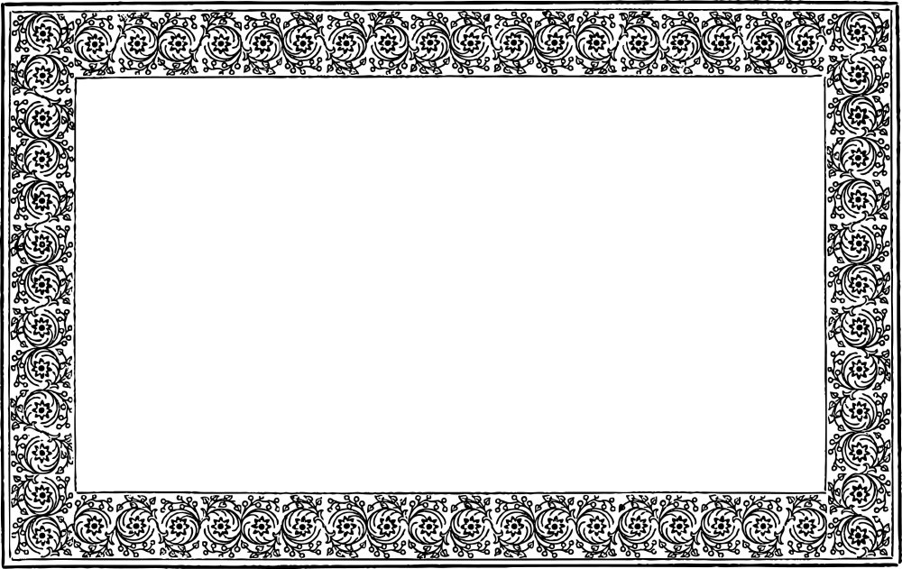 Рамочка с орнаментом