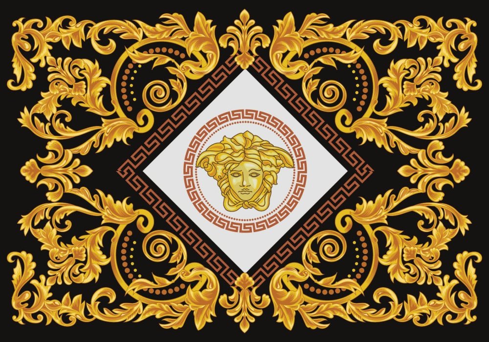 Узор Versace vector