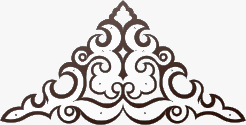 Татарский орнамент Пальметта