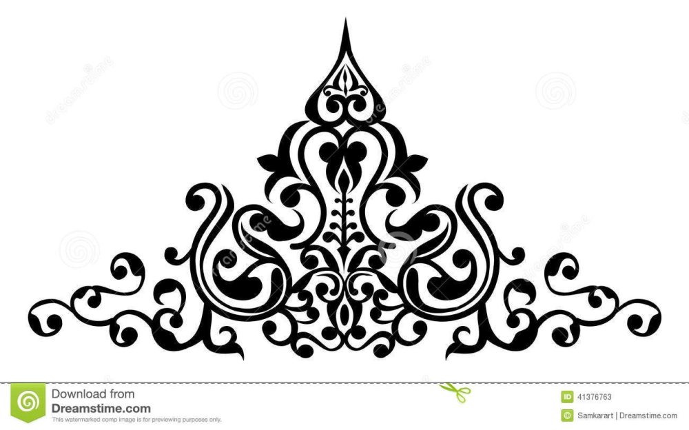 Осетинский орнамент на прозрачном фоне