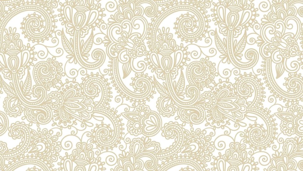 Белый фон с узорами