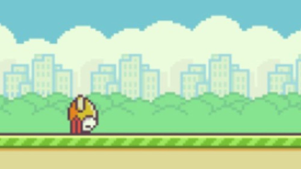 Задний фон Flappy Bird