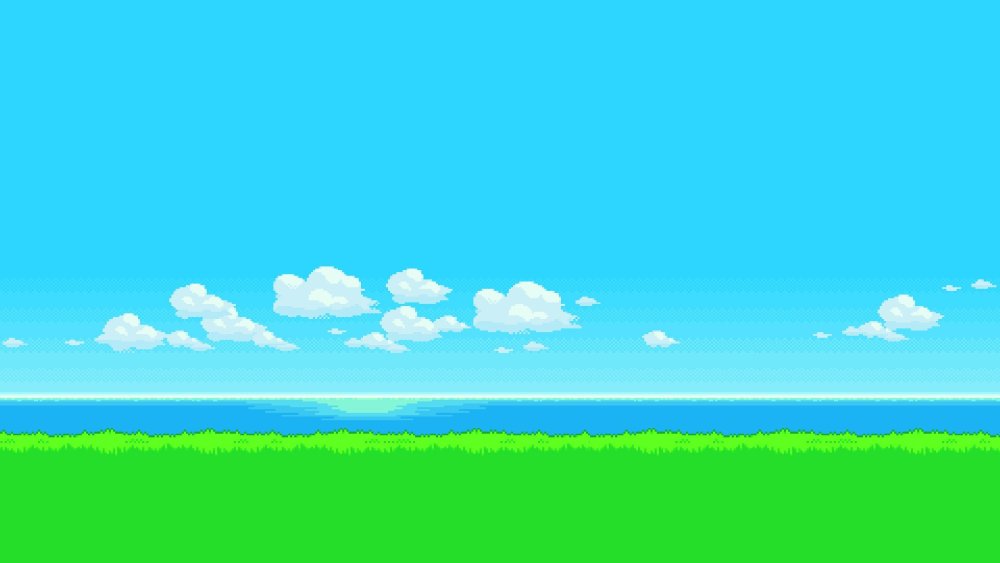 Пиксельные фоны для презентаций