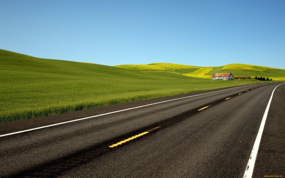 Фон дороги