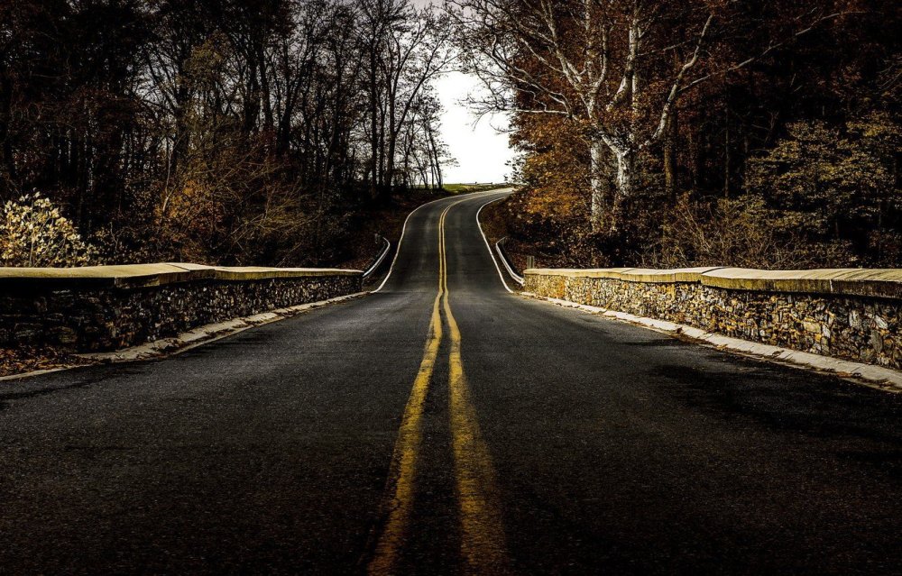 Обои дорога