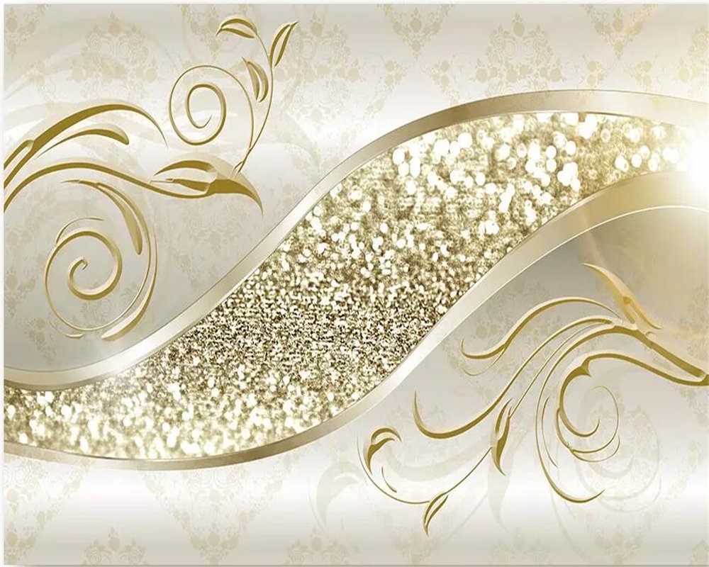 Золотистый фон с узорами