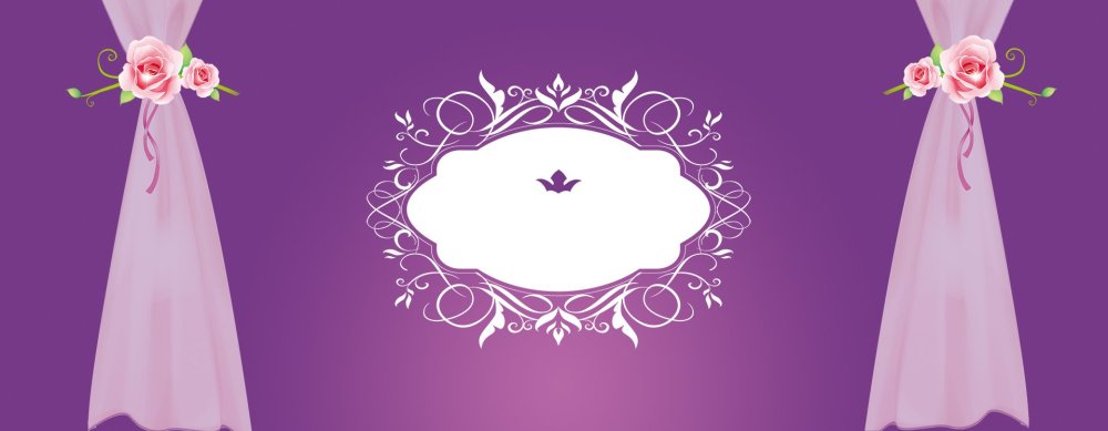 Фон для свадебного баннера
