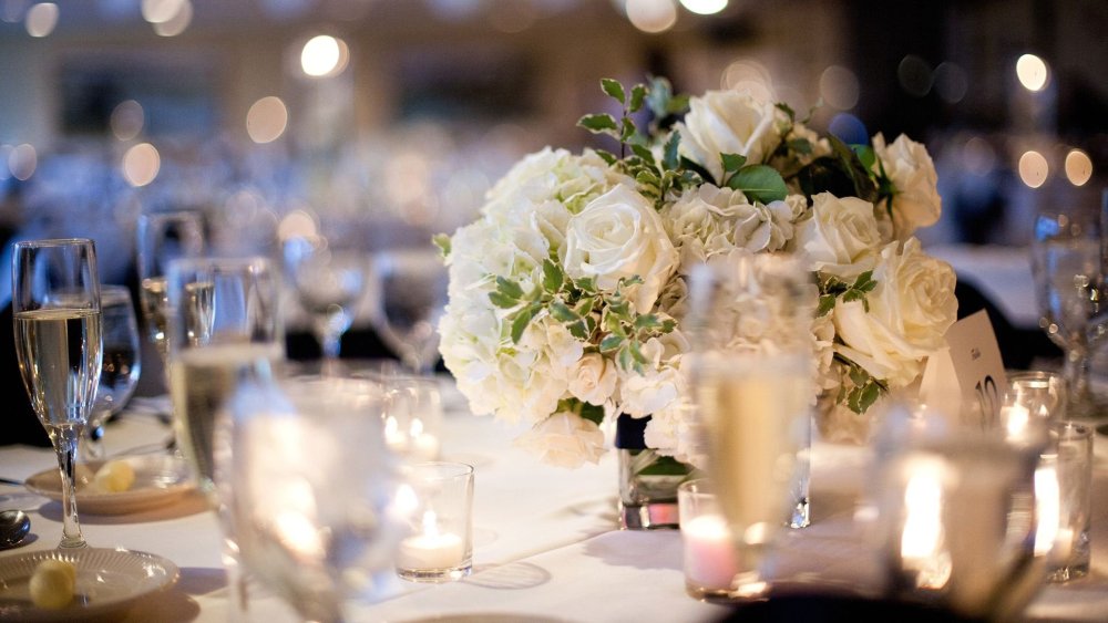 Свадебный банкет фон