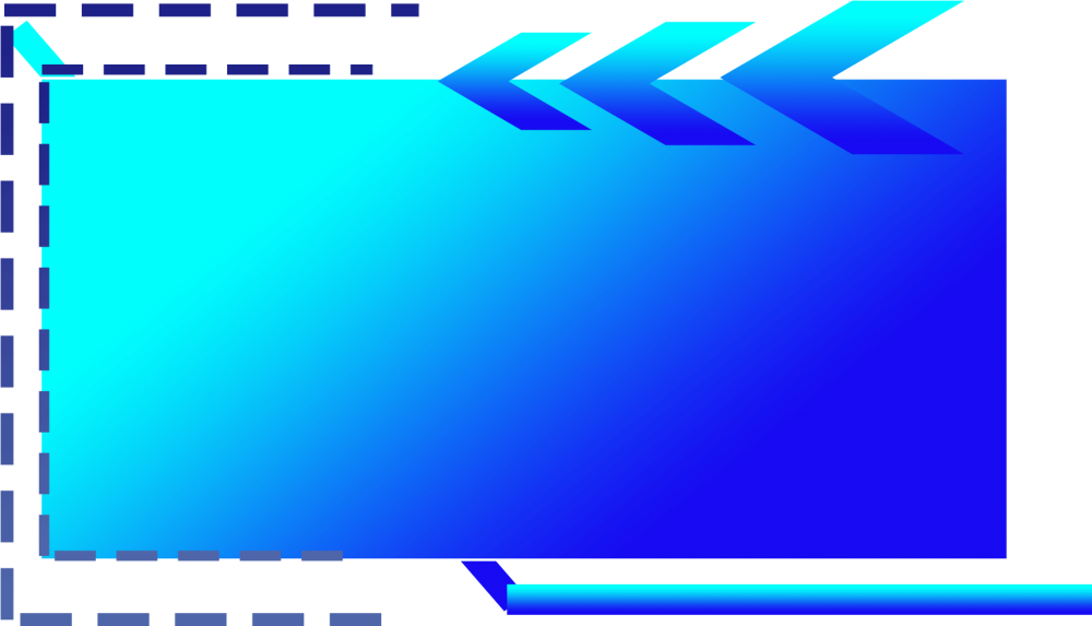 Синий прямоугольник