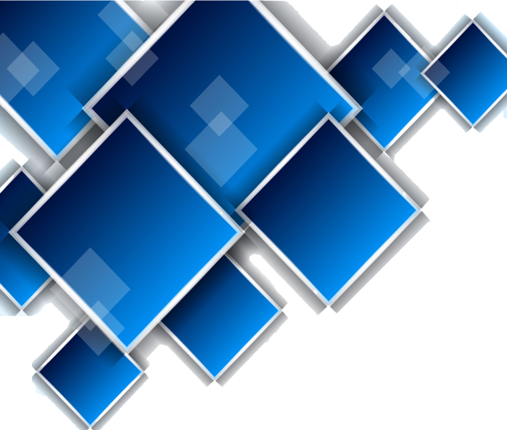 Синий квадрат для фотошопа