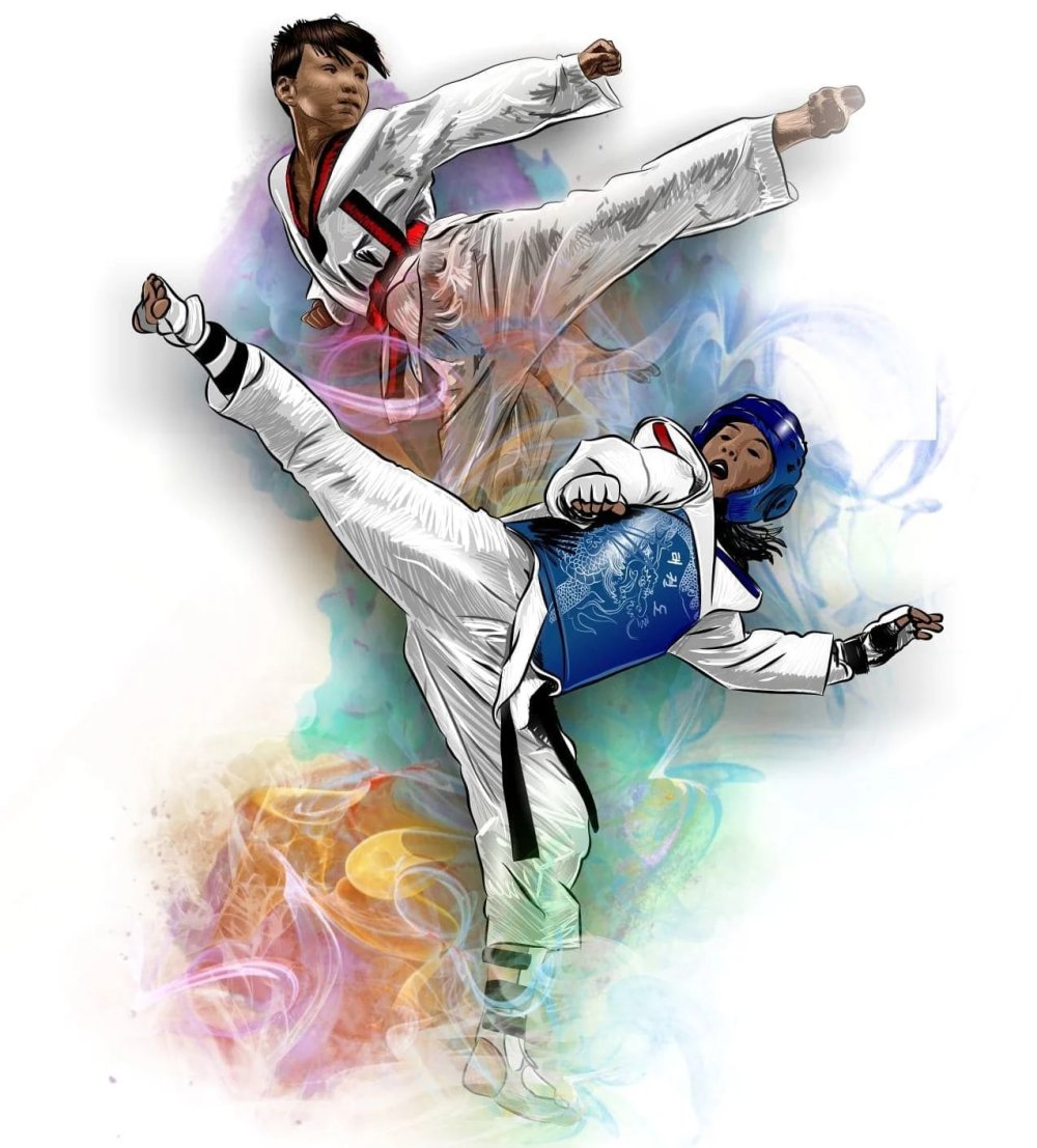 Тхэквондо плакат