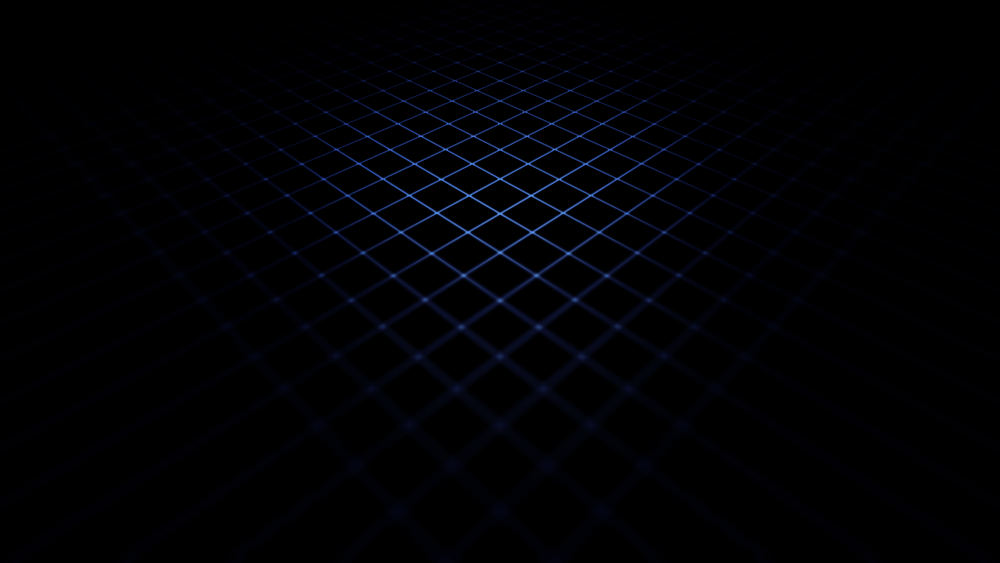 Белый квадрат на черном фоне