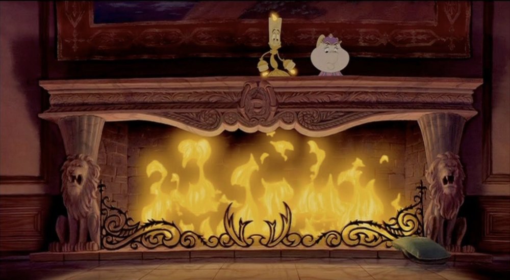 Рождественский камин