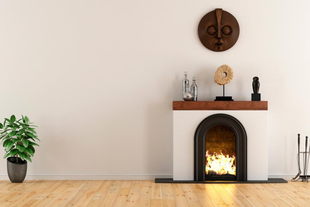 Огонь в камине