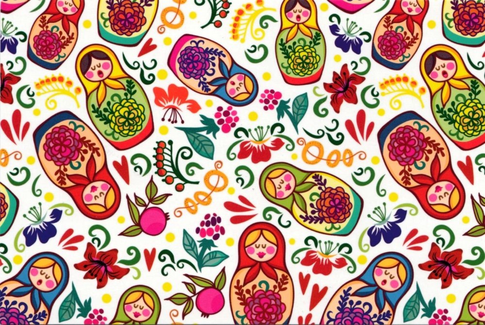 Орнамент матрешки