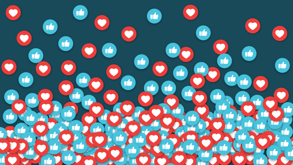 Социальные сети фон