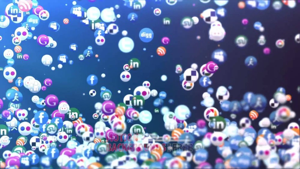 Социальные сети фон