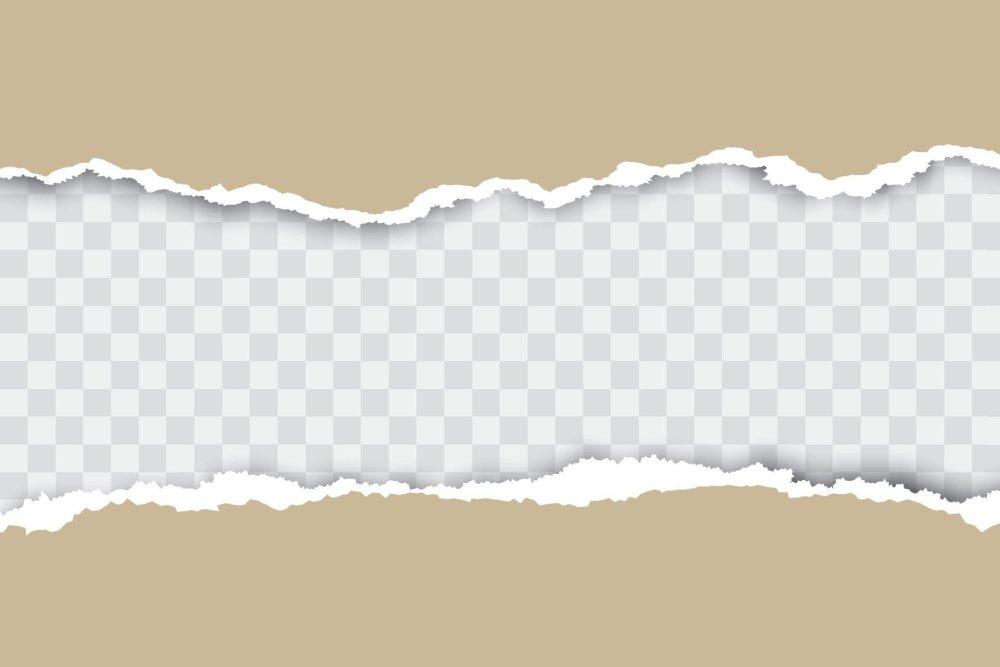 Torn paper Edges illustration Royalty free