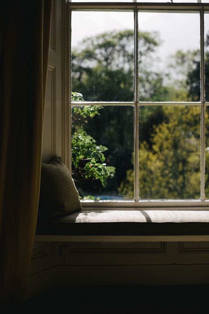 У окна
