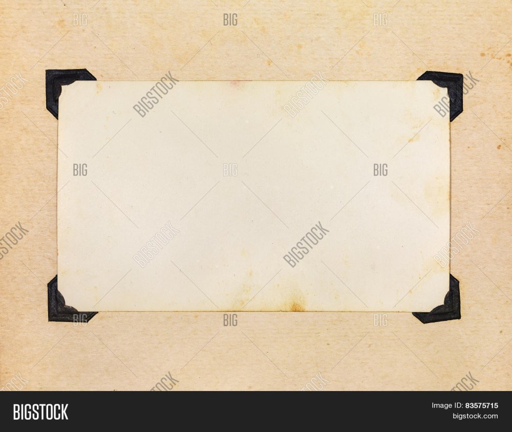 Уголки для старого фотоальбома