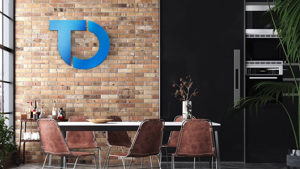 Карта в офис на стену