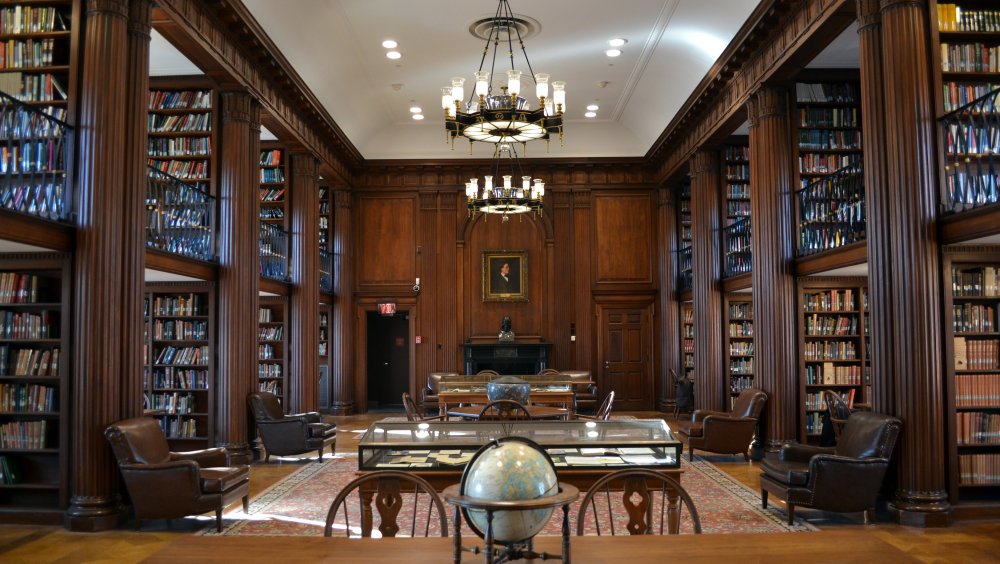 Библиотека интерьер фон